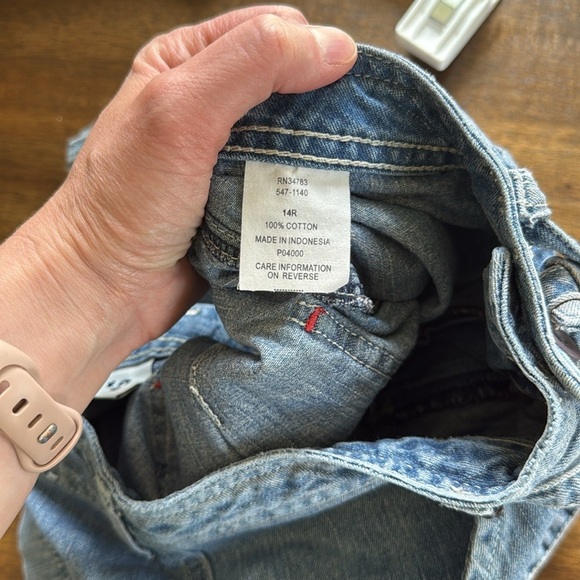 Vintage Lee Classic Blue Jean Shorts for Women 26 - Picture 5 of 8